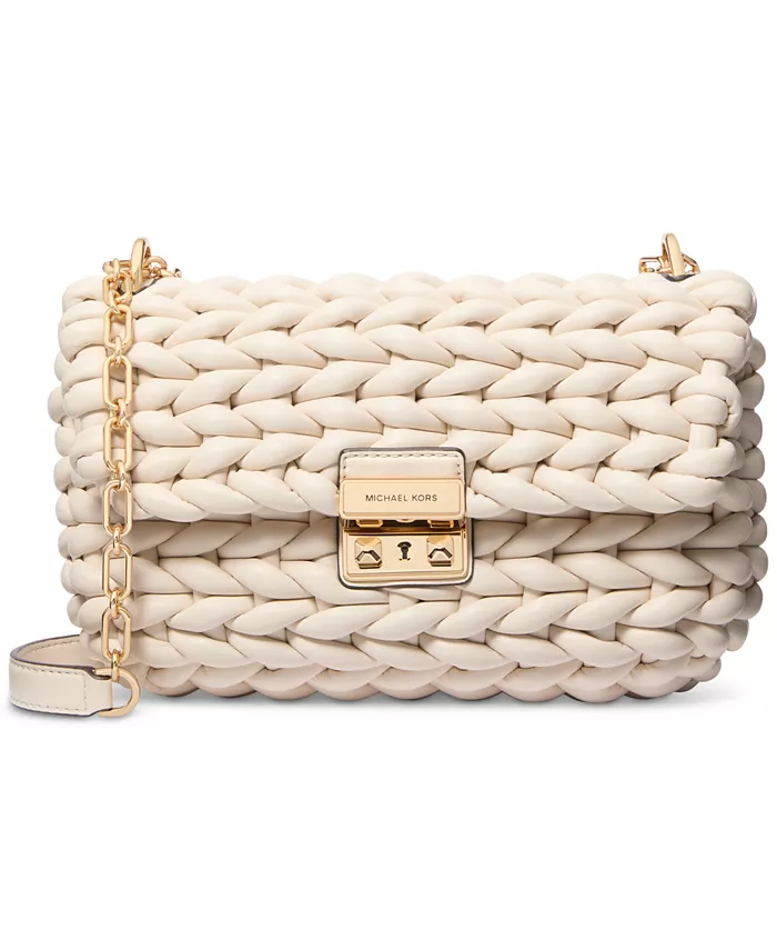 

Сумка через плечо Tribeca Small Convertible с цепочкой Michael Kors, коричневый/бежевый