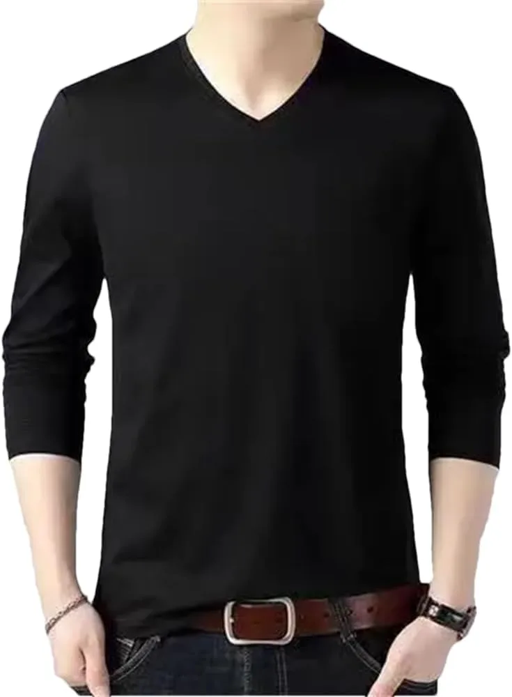 

Мужской зимний свитер V-образным вырезом Dcvmvmn