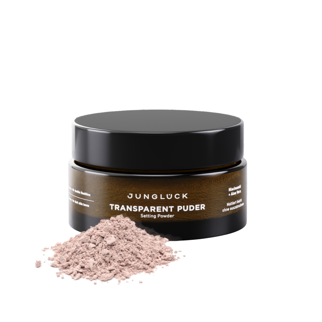 

Пудра для лица transparent puder Junglueck, transparent puder rose, вес 10 гр.