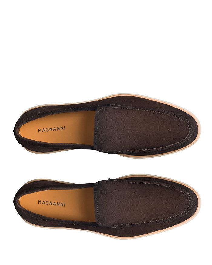 Мужские мокасины Lourenco Slip On Magnanni, коричневый — фото 3