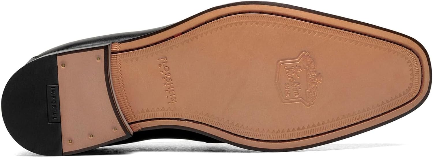 Мужские слипоны Florsheim Jacobi Moc Toe с декоративной пряжкой, черный — фото 3