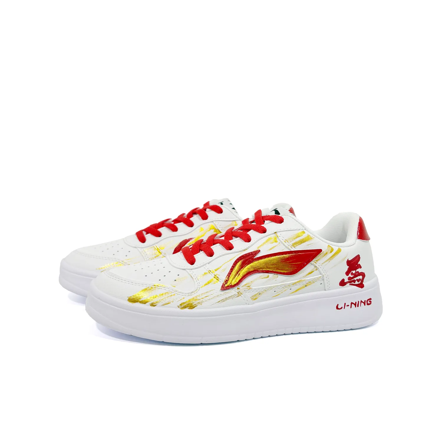Кроссовки Li-Ning Floating Boat легкие и дышащие, красный — фото 4