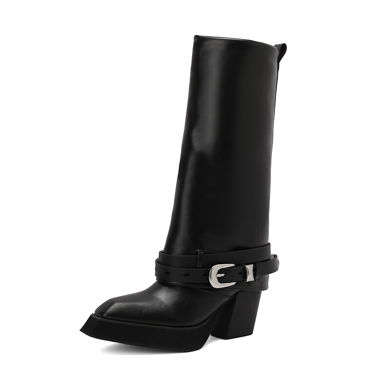 

Сапоги женские Aiqinisha, цвет Black tall tube