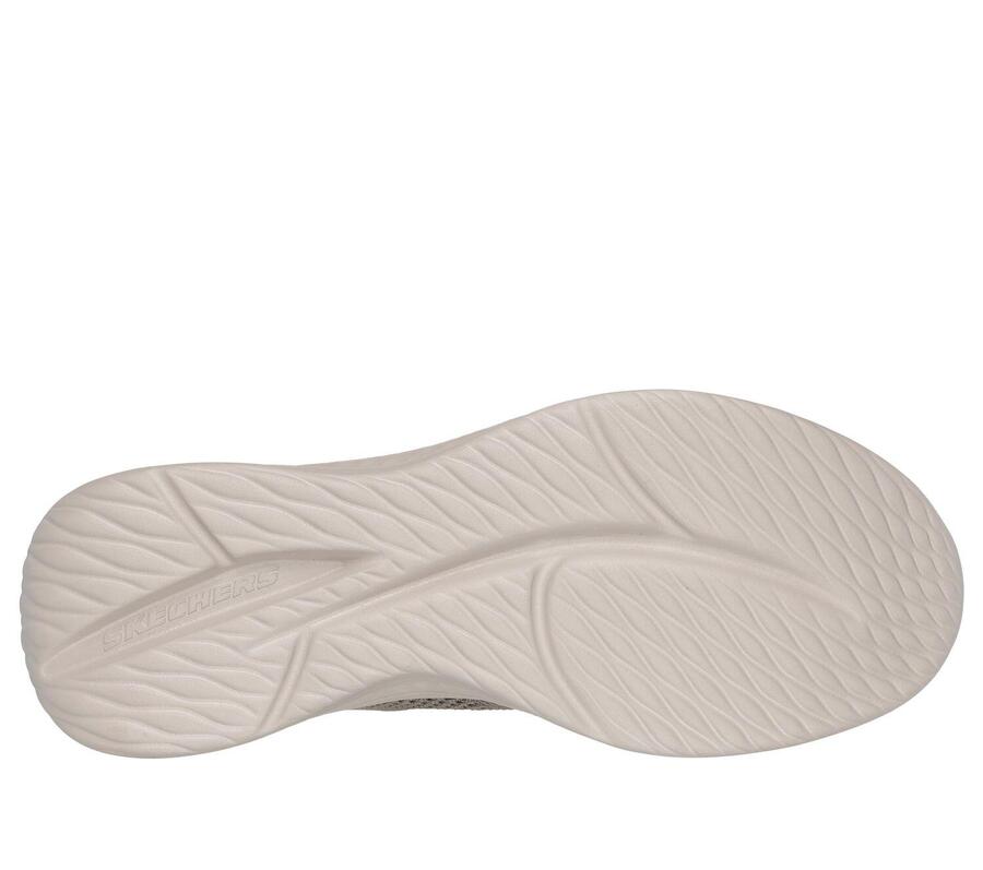 SKECHERS Мужские кроссовки SLADE QUINTO цвета хаки/коричневый — фото 3