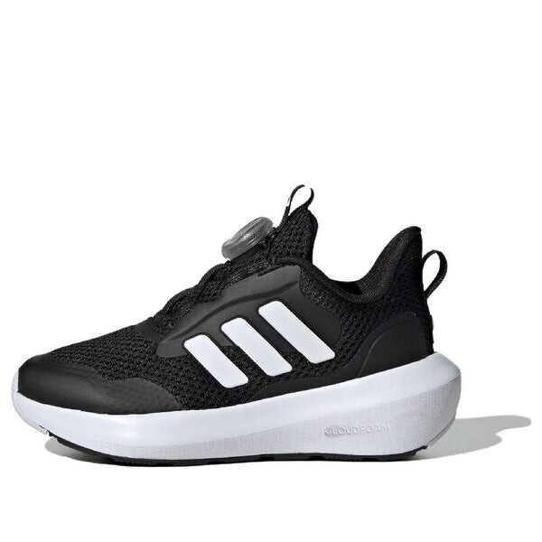 

Кроссовки fortarun 3.0 boa 'black white' Adidas, черный