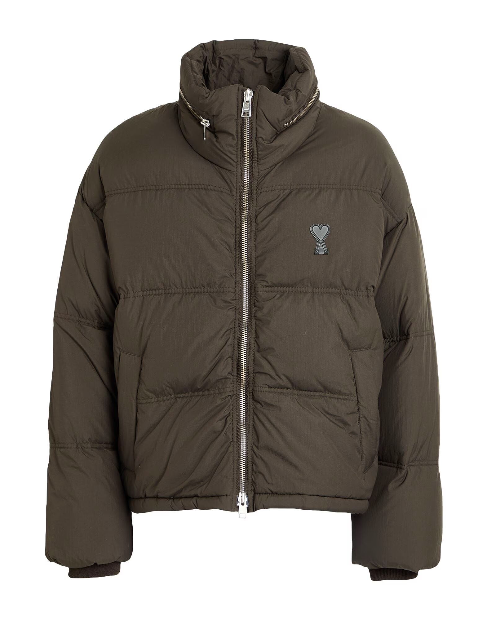 

Пуховик Ami Alexandre Mattiussi, темно-коричневый