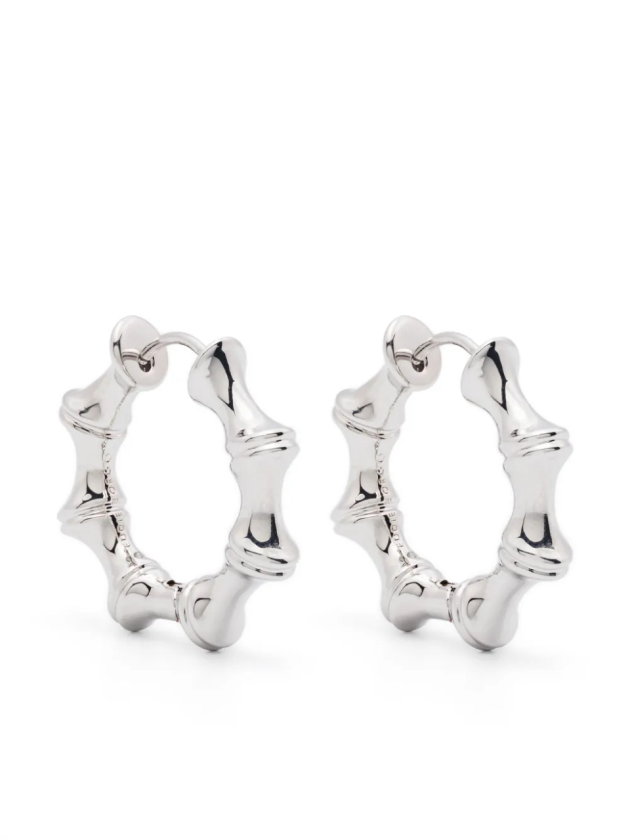 

СЕРЬГИ-КОЛЬЦА ИЗ БАМБУ Eddie Borgo, серебряный