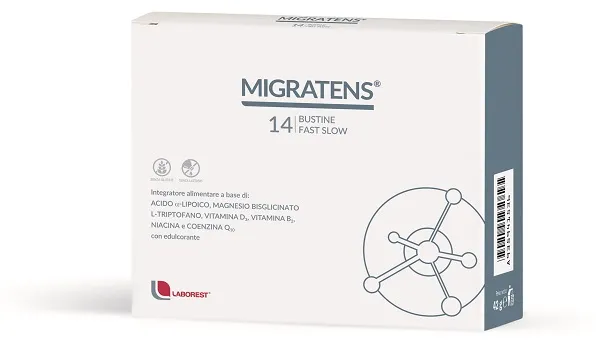 

Migratens 14 пакетиков Fast Slow Добавка от усталости и усталости Laborest