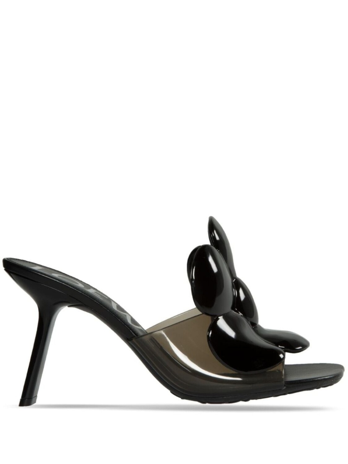 

LOEWE босоножки Petal Flower 90, черный