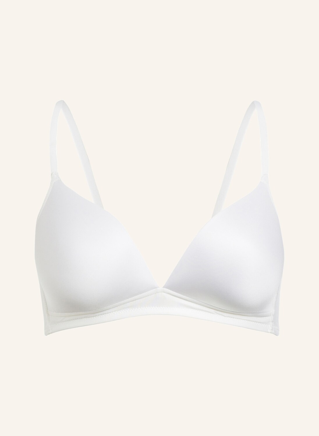 

Бюстгальтер HANRO BH SATIN DELUXE aus Satin, белый