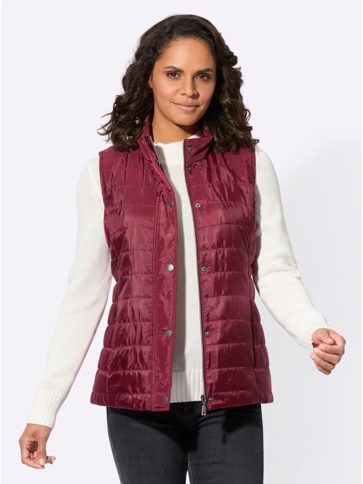 

WITT WEIDEN Жилет бордового цвета