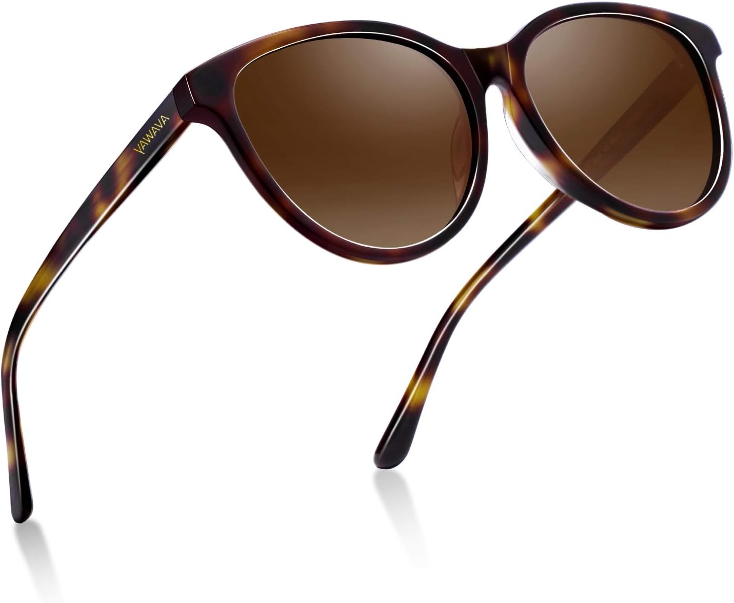 

Женские солнцезащитные очки AVAWAY с поляризацией и 100% защитой от УФ-излучения для вождения, гольфа, пеших прогулок и катания на лодке, 2.tortoise Frame & Gradient Brown Lens