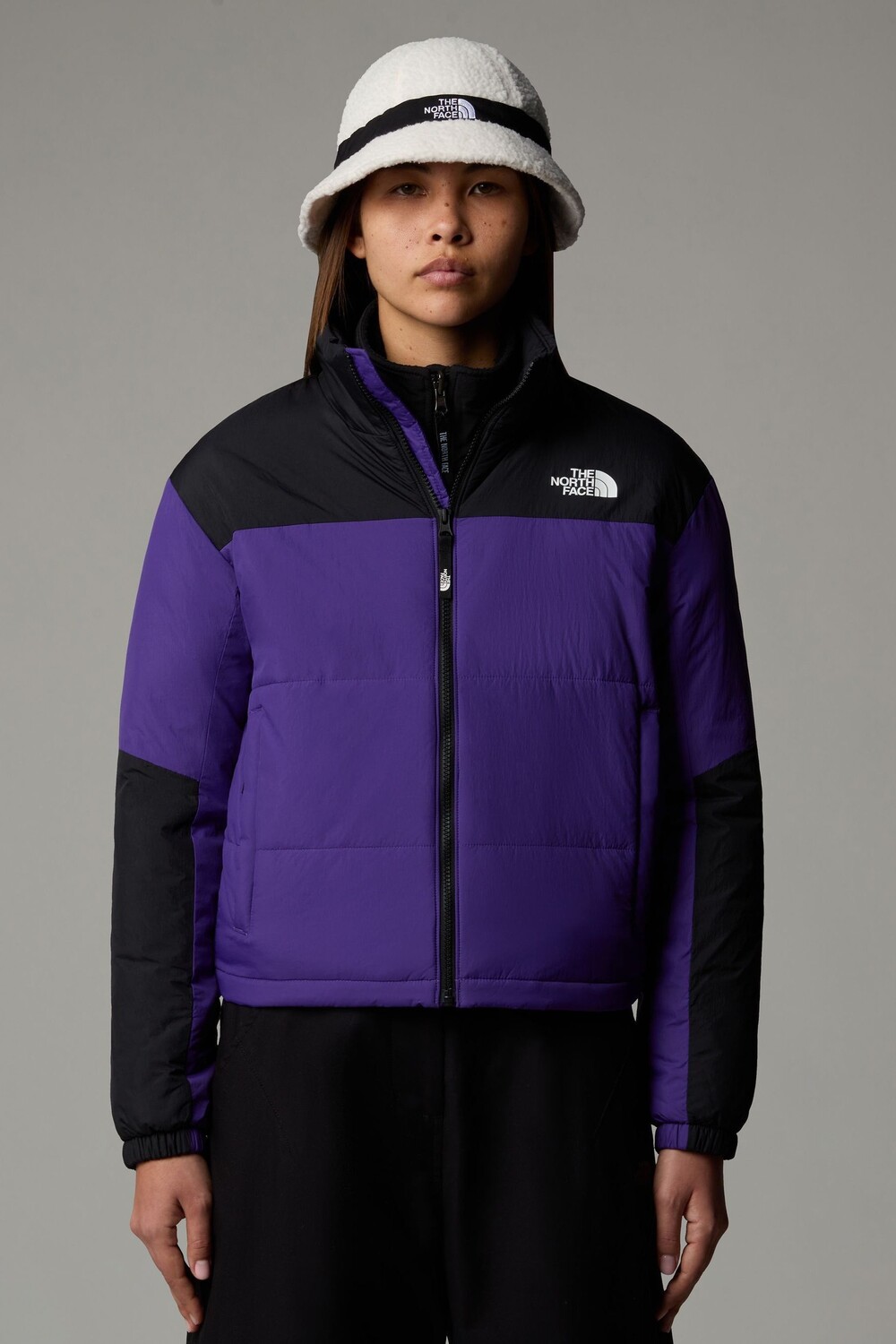

Женская стеганая куртка госэй The North Face, фиолетовый