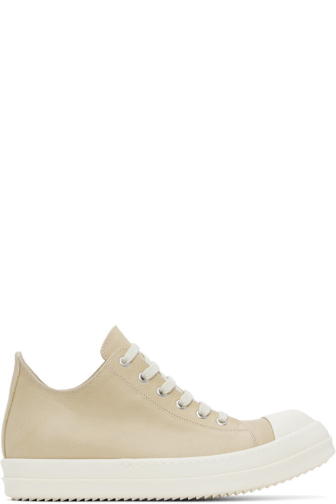 

Бежевые кроссовки Hollywood Low Sneaks Rick Owens
