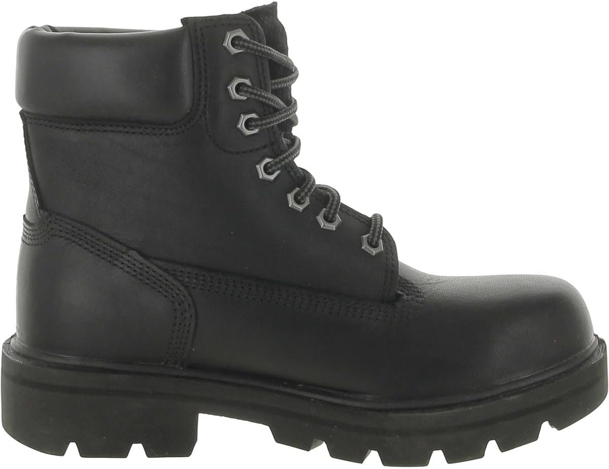 Timberland PRO unisex-adult мужские ботинки Sawhorse 6" Composite Safety Toe, Black — фото 2