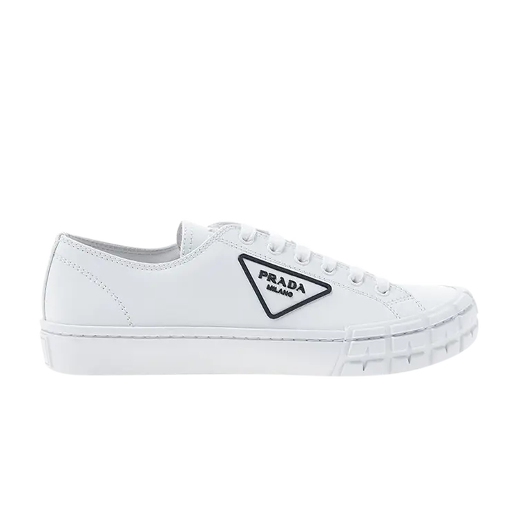 

Кроссовки Prada Cassetta Wheel Low 'White', белый