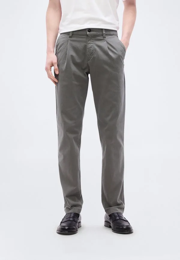 Плиссированные чиносы Boss, Open Grey