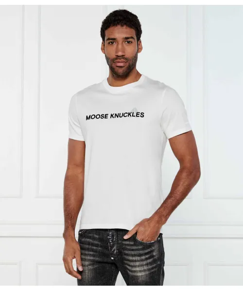 

Футболка Конвей Slim fit Moose Knuckles, белый