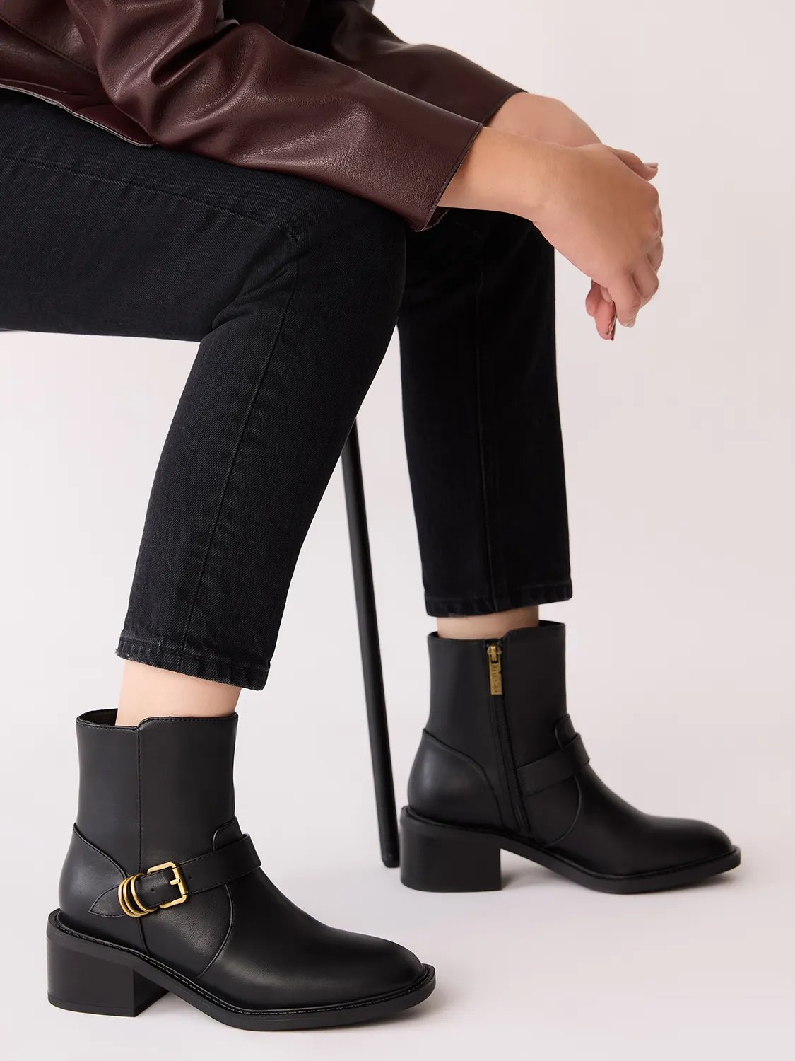 Ботинки Anne Klein Amias Bootie, черный — фото 2