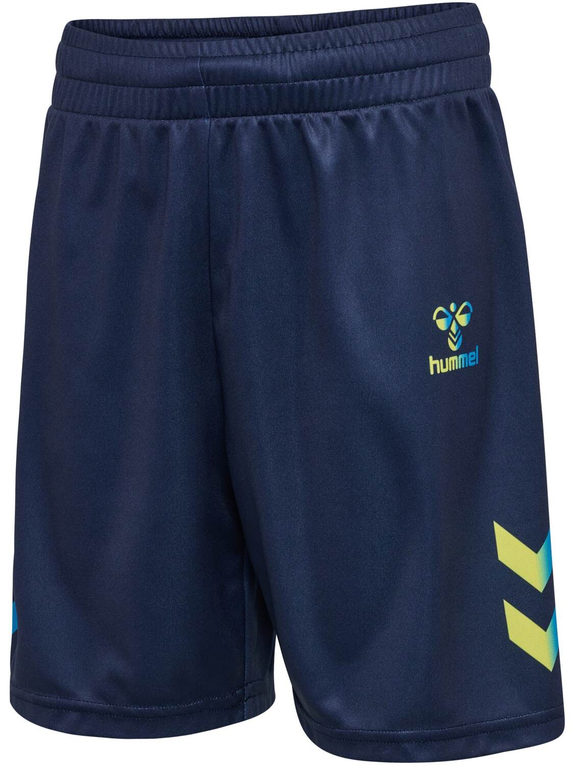 Hummel Шорты для тренировок Regular 'SHIMMER' в цвете Gentian, Sky Blue — фото 3