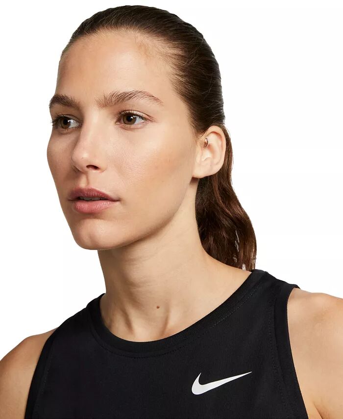 Женская тренировочная майка Dri-FIT Nike, черный — фото 3