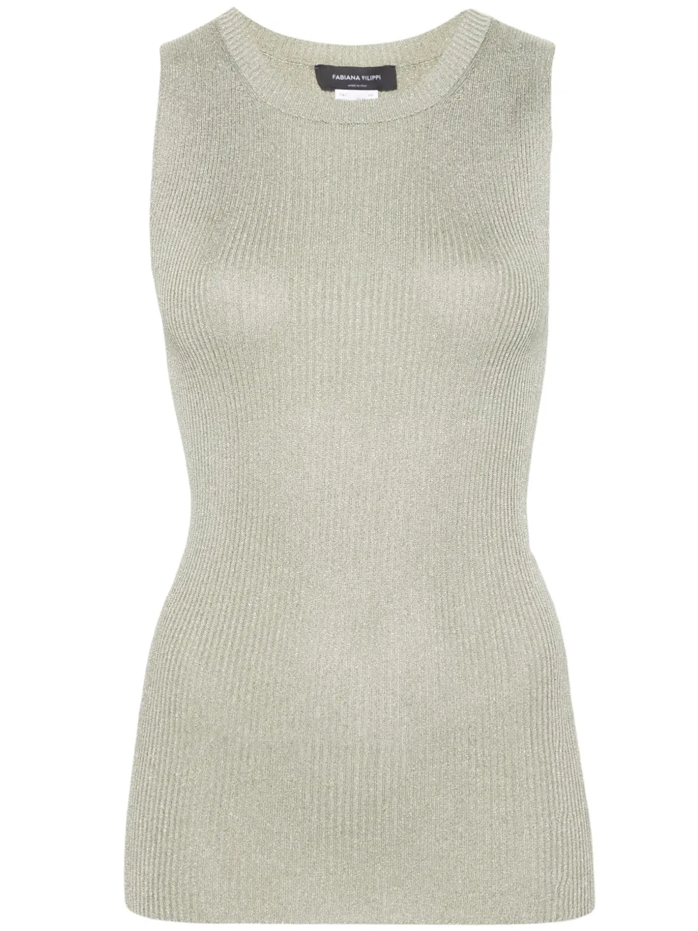 

Топ в рубчик Fabiana Filippi, зеленый