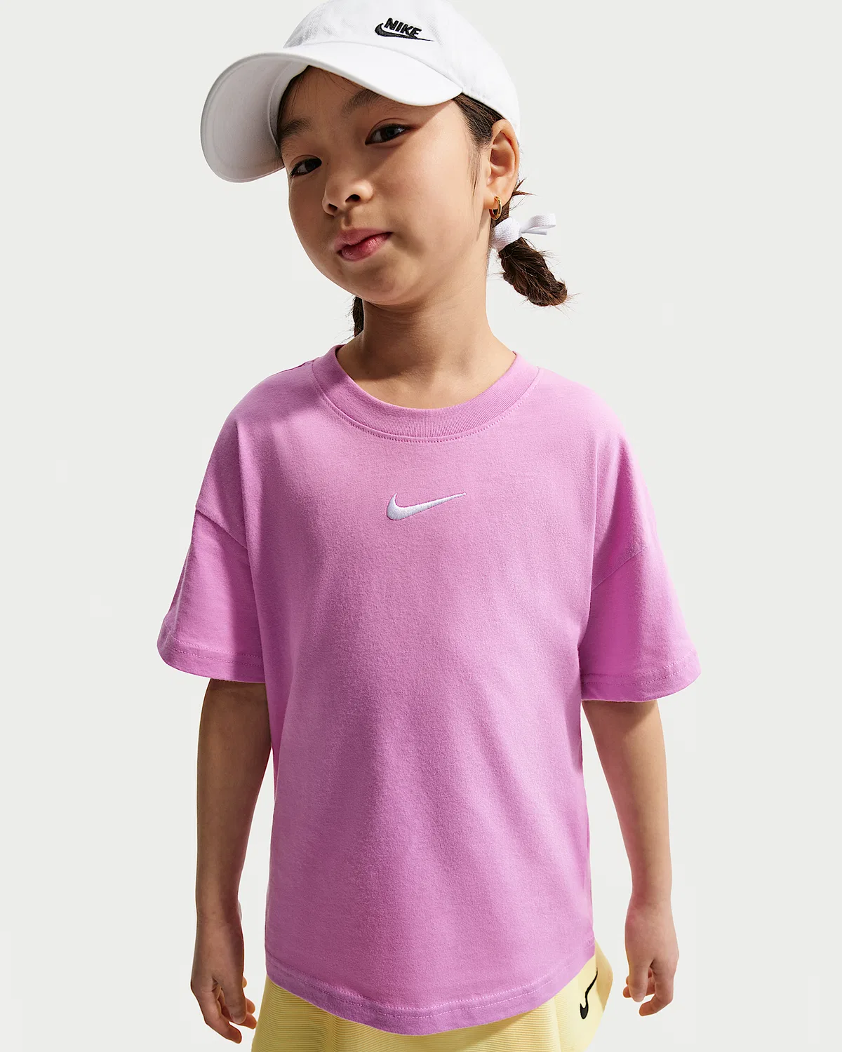 Детская футболка Nike Sportswear Essential, Light Magenta
