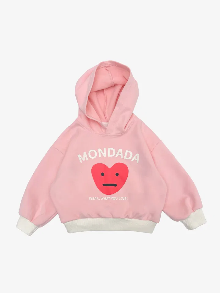 Детская худи Gentle розовая от Mondada