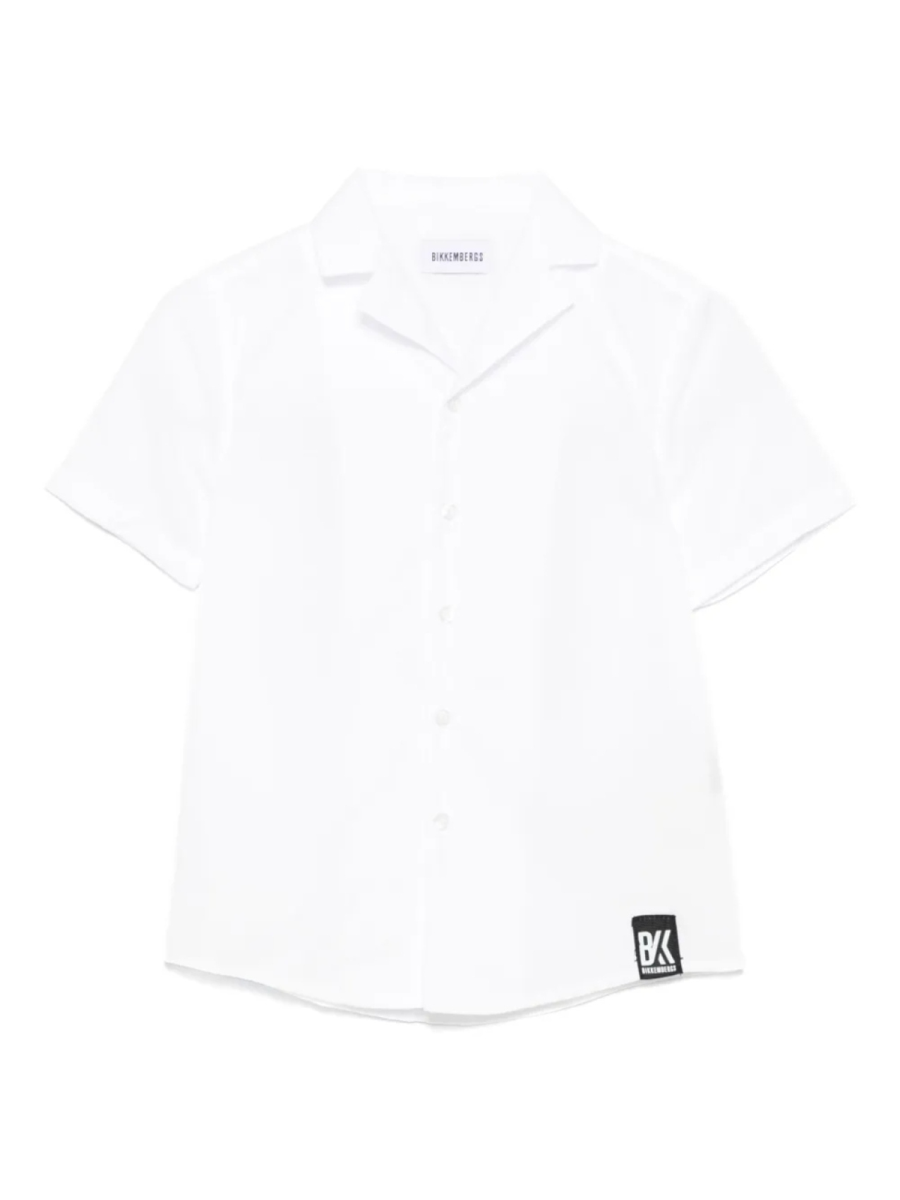 

Рубашка с коротким рукавом BIKKEMBERGS KIDS, белый