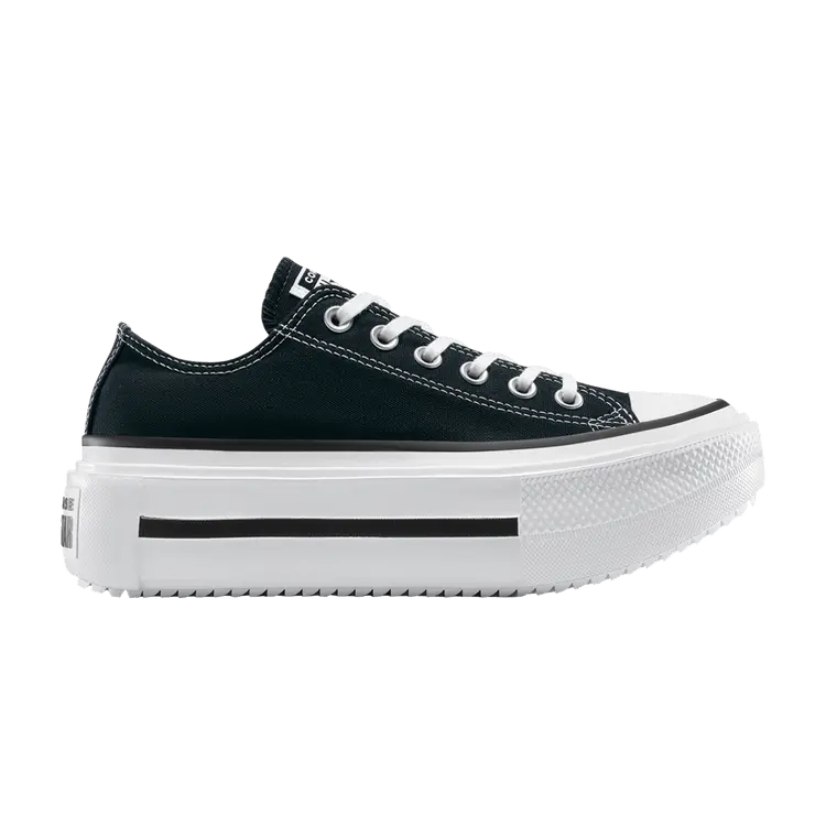 

Кроссовки Converse Chuck Taylor All Star Lift Double Stack Low 'Black White', черный