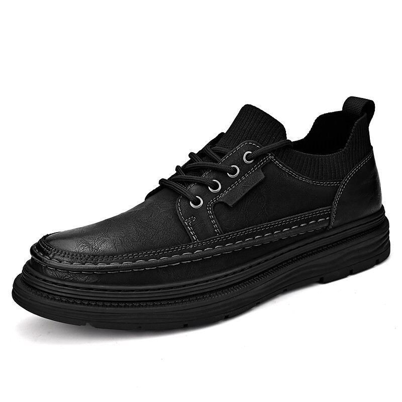 Туфли мужские Men"s Casual Men Low-Top Laoks, хаки — фото 2