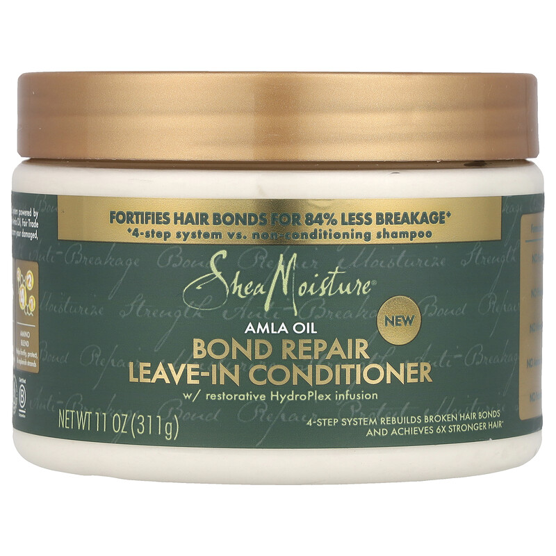 

SheaMoisture, Несмываемый кондиционер Bond Repair, масло амлы, 311 г (11 унций)