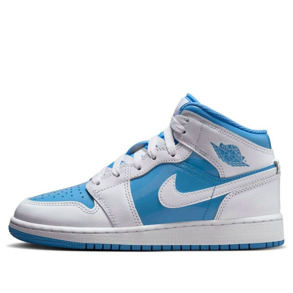 

Кроссовки 1 mid 'legend blue' Air Jordan, белый