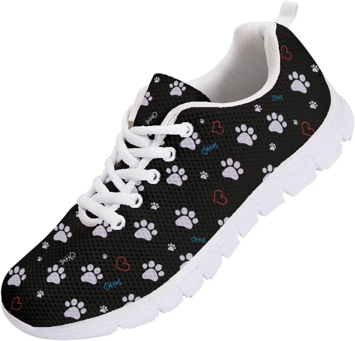 

Кроссовки для бега мужские Funnydude Funny Print, осенние легкие дышащие сетчатые, повседневные кроссовки 2025, Dog Paws