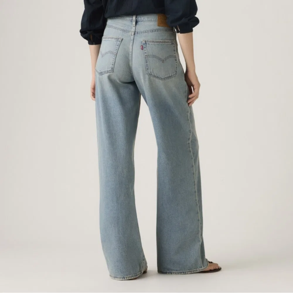 Женские прямые джинсы XL среднего индиго от Levi'S — фото 3