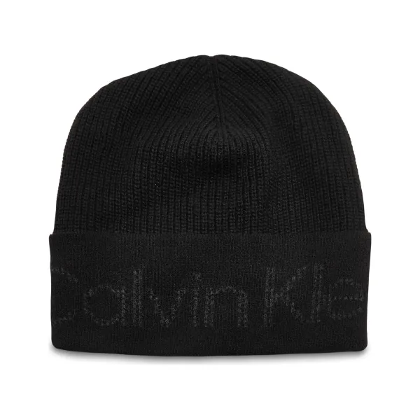 

Шапка с добавлением шерсти и кашемира. Calvin Klein, черный