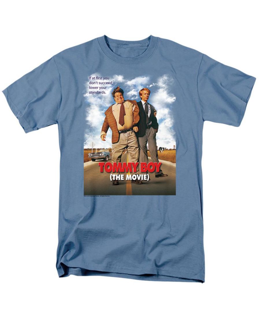 

Мужская футболка с изображением кинопостера Tommy Boy, Carolina blue, Синий, Мужская футболка с изображением кинопостера Tommy Boy, Carolina blue