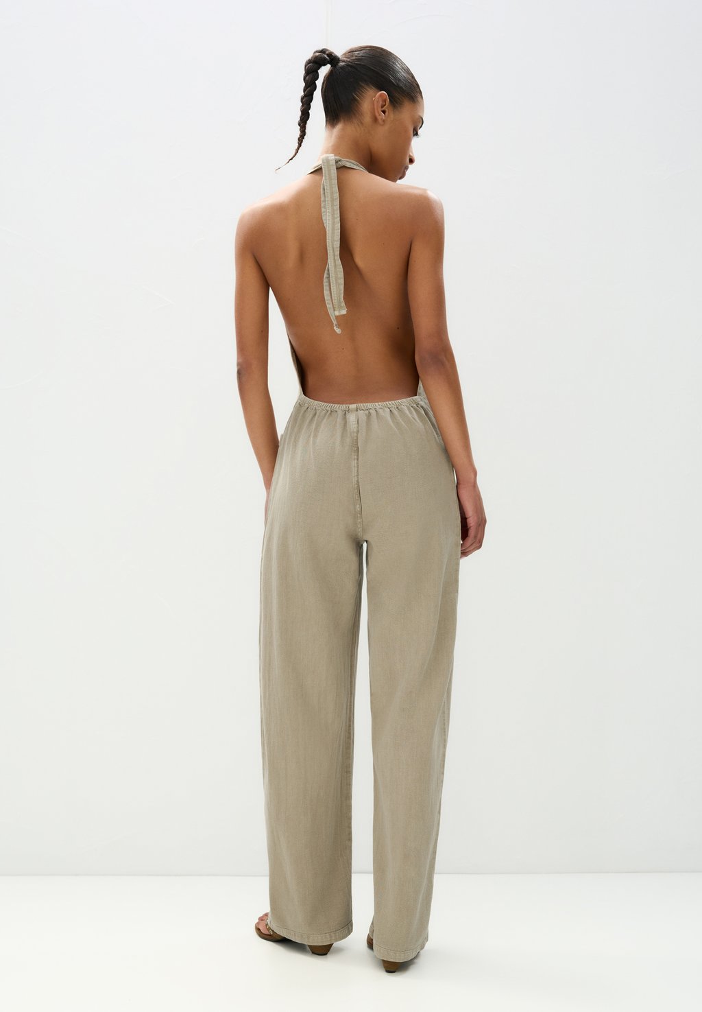 

Комбинезон PULL&BEAR, бежевый