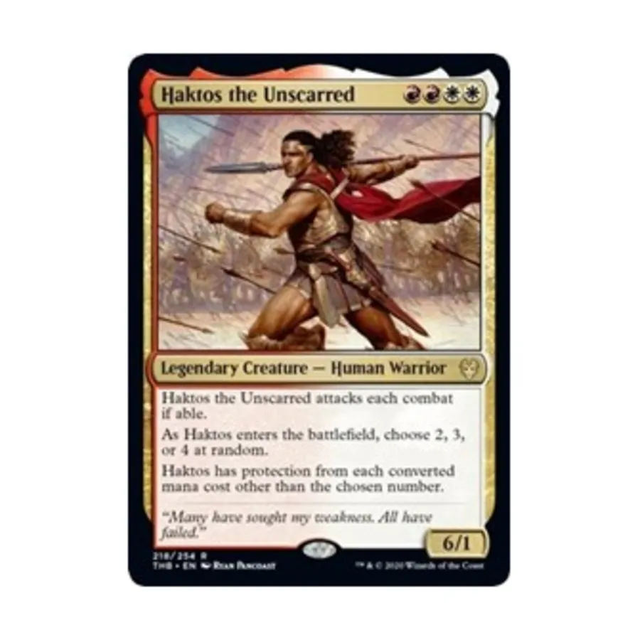 

CCG Хактос Нешрамированный (клавиша R), MTG - Theros Beyond Death