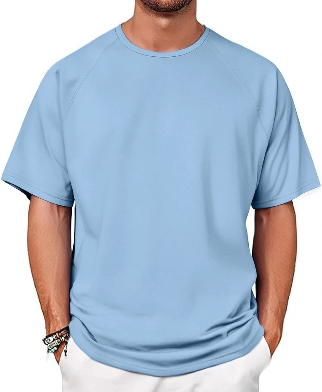 

Футболка для мужчин Quick Dry с коротким рукавом RODYETQQ