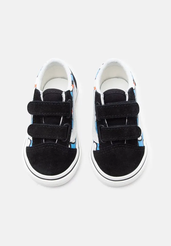 Детские туфли в стиле олдскул унисекс Vans, Bright Azure — фото 4