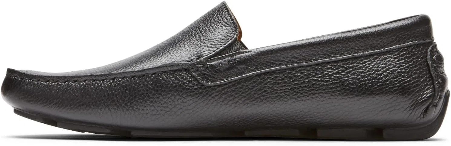 Мужские венецианские лоферы Rockport Rhyder, Black — фото 4