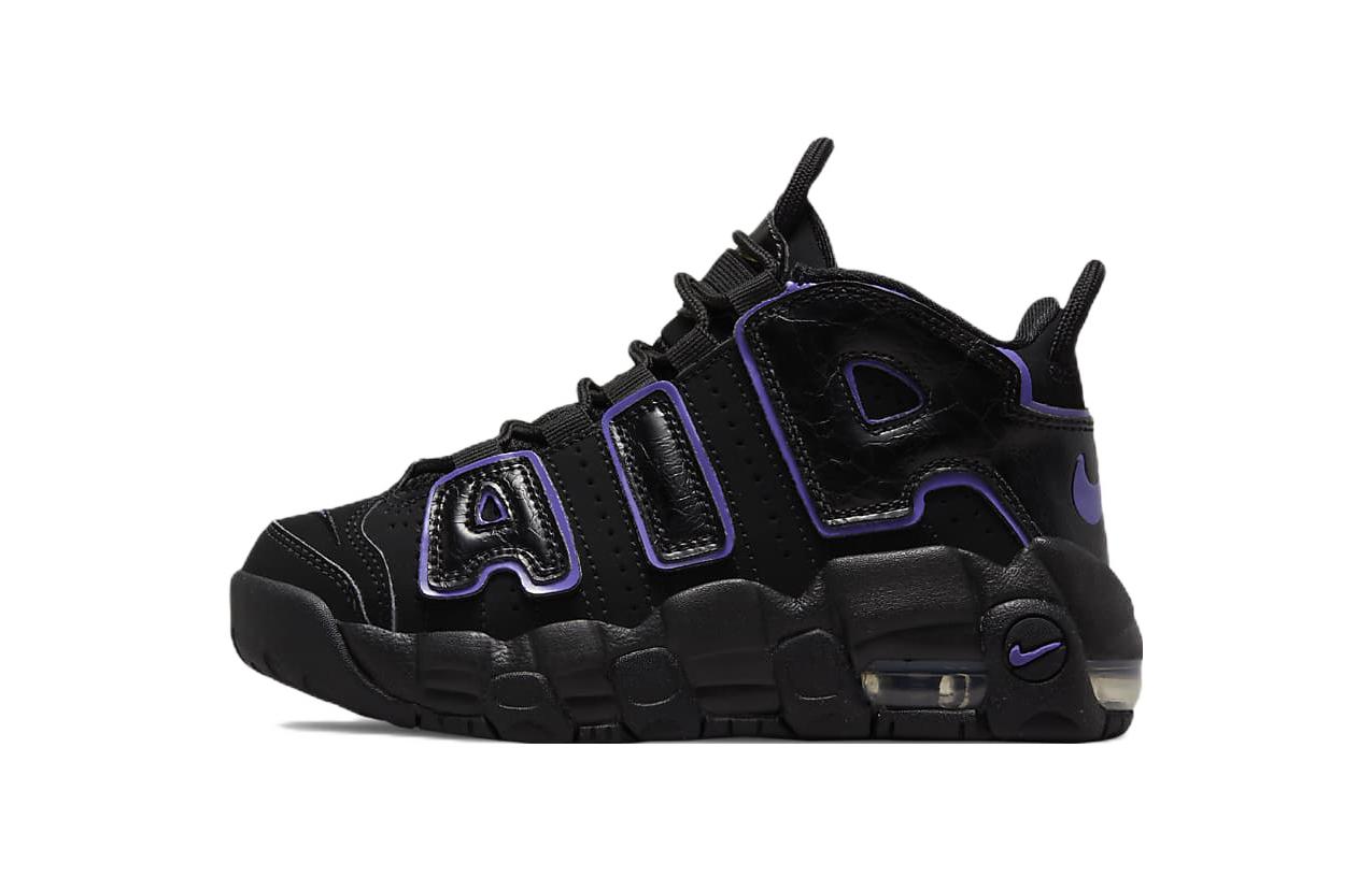 

Nike Air More Uptempo Антискользящие и износостойкие дышащие баскетбольные кроссовки мид-топ для детей 3-7 лет