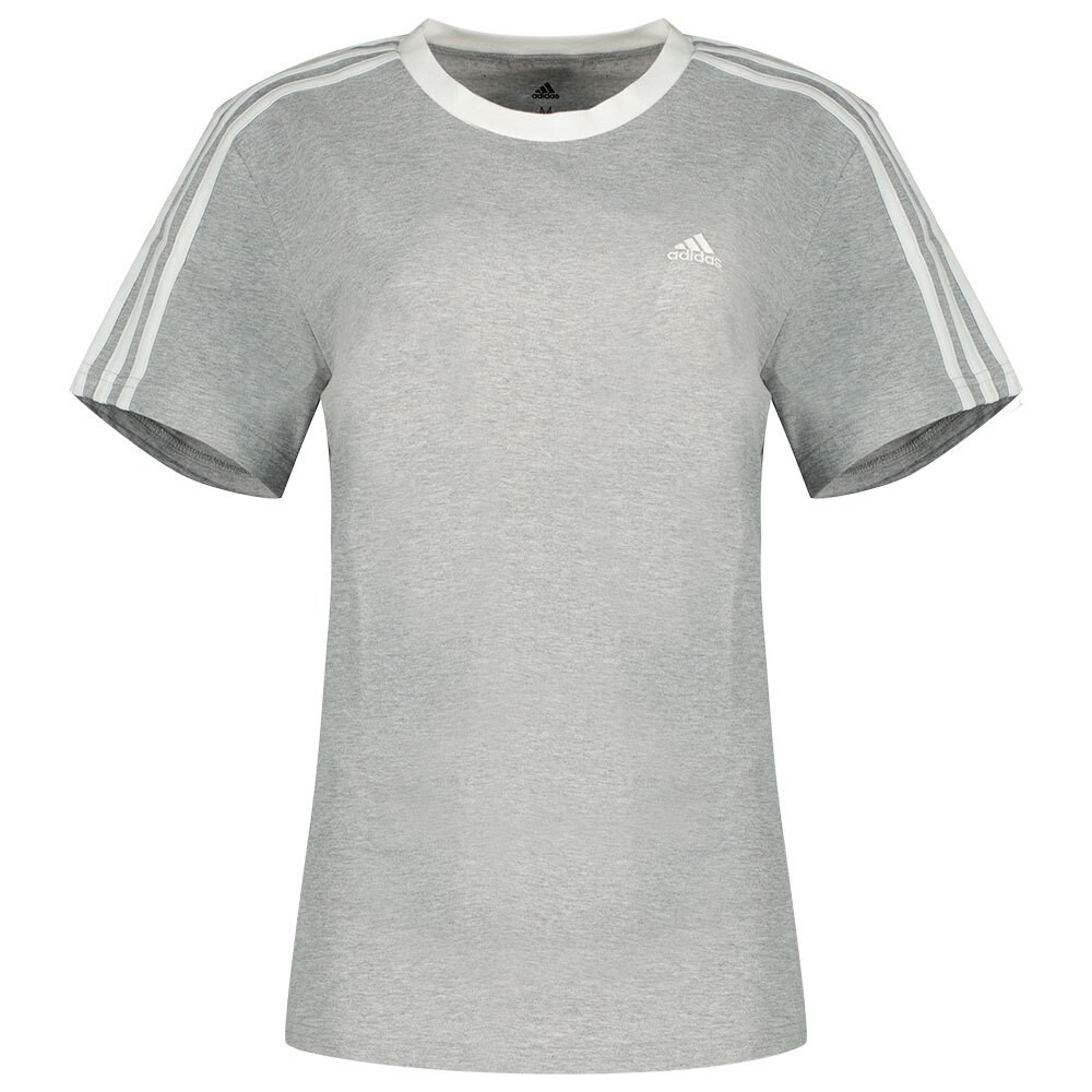 

Футболка с коротким рукавом adidas 3 Stripes BF, серый