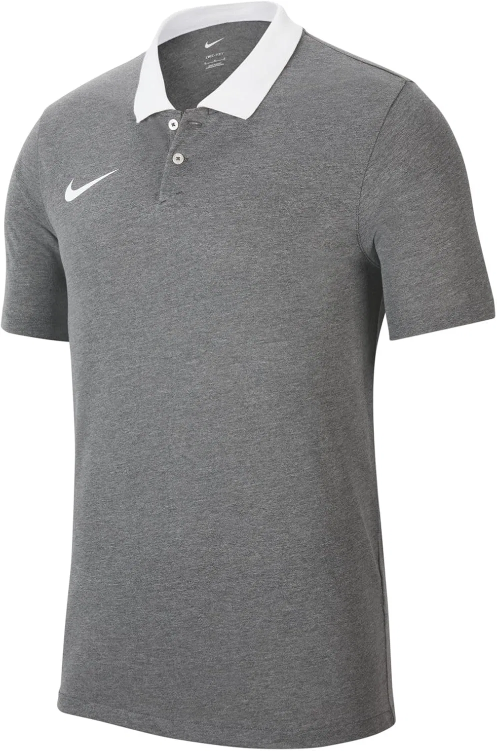 Футболка с коротким рукавом Nike M Nk Dry Park20 Crew Top, Charcoal Heather/White/White