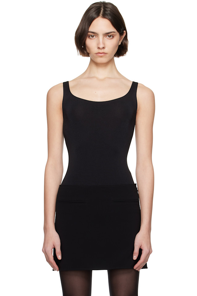 

Ямайка стринги боди Wolford, черный