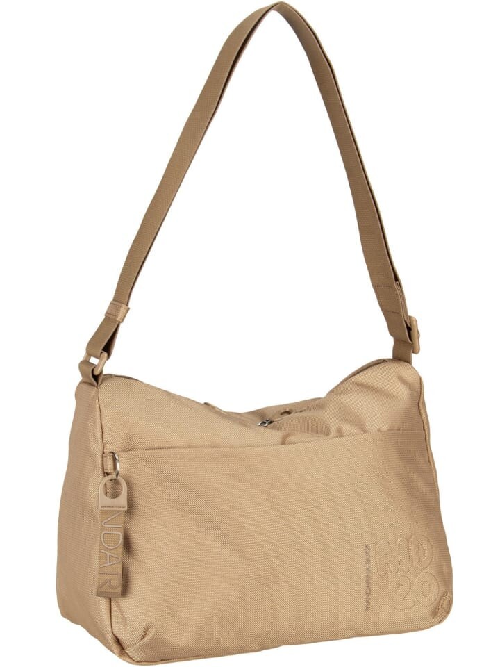 

Сумочка Mandarina Duck MD20 Hobo QMT16, цвет warm taupe, Коричневый, Сумочка Mandarina Duck MD20 Hobo QMT16, цвет warm taupe