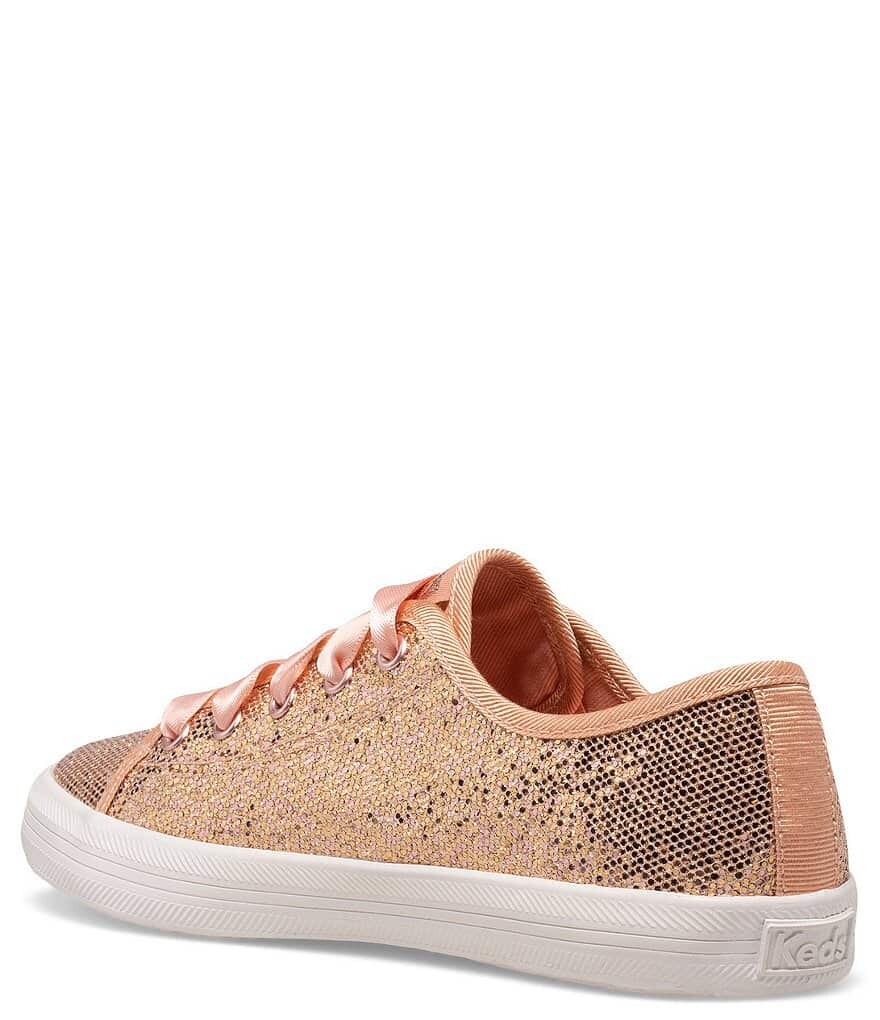 

Блестящие кроссовки Keds Girls' Kickstart Celebrations (для малышей), розовый