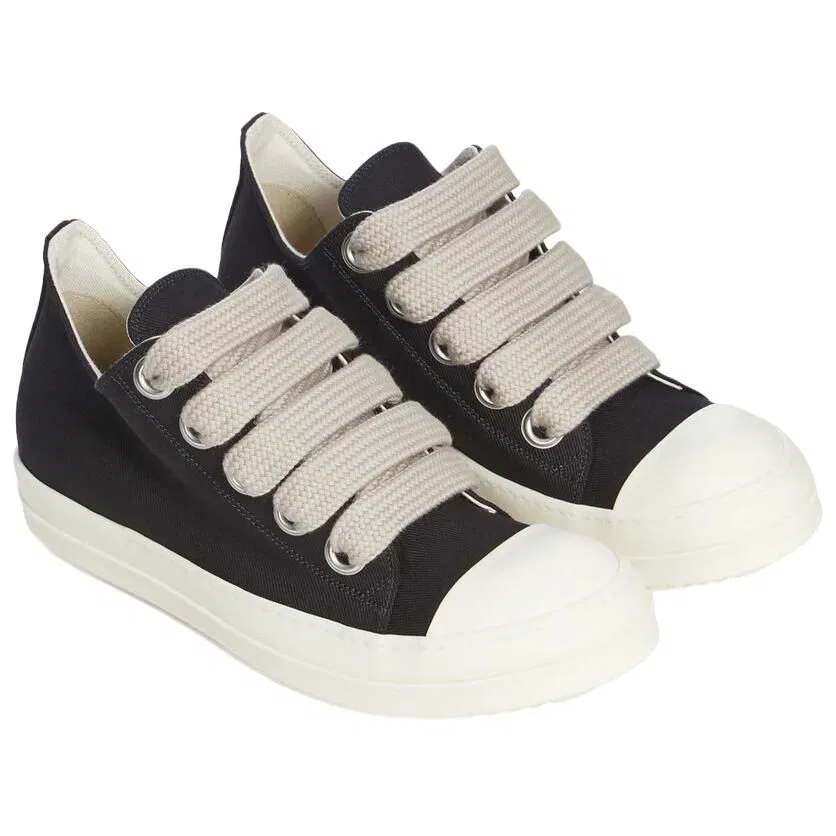 Кеды JUMBOLACE Low top Rick Owens DRKSHDW Black — фото 4