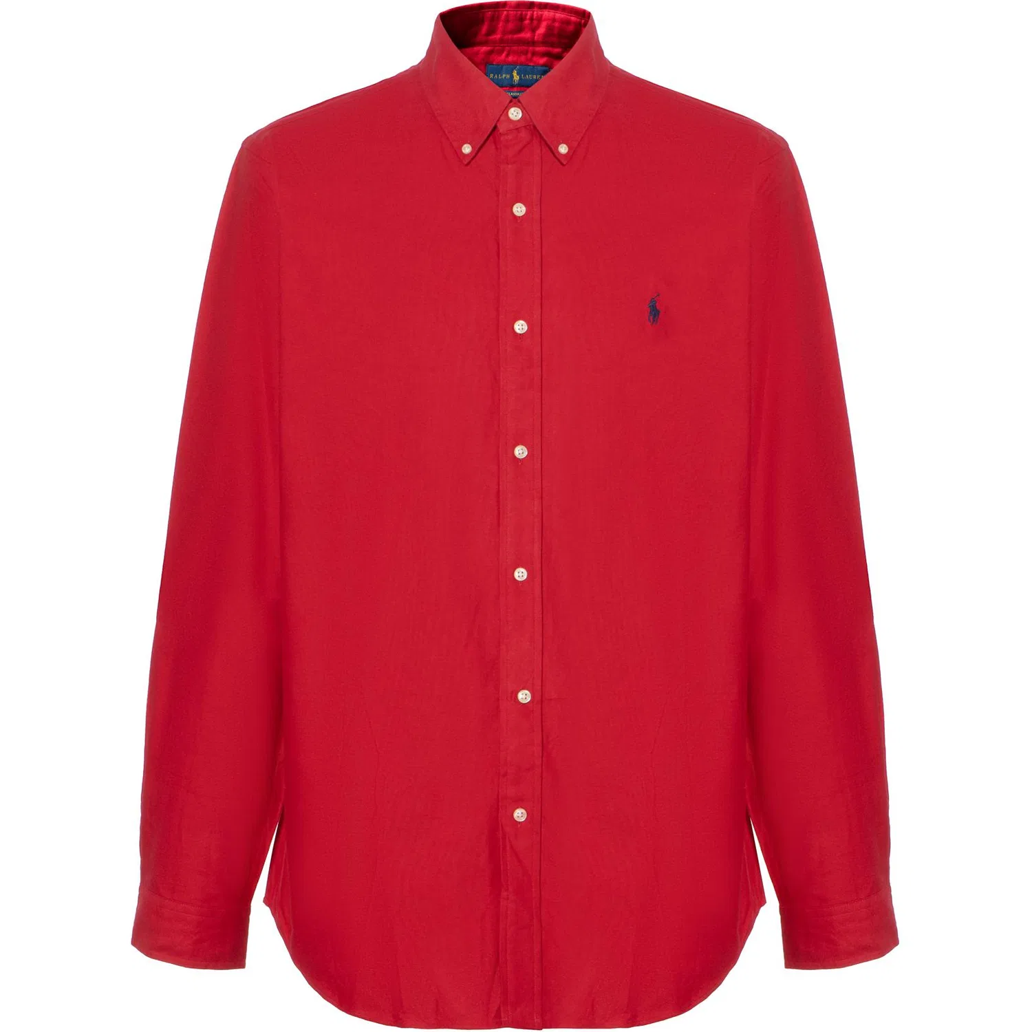 Рубашка с вышивкой логотипа Polo Ralph Lauren Red